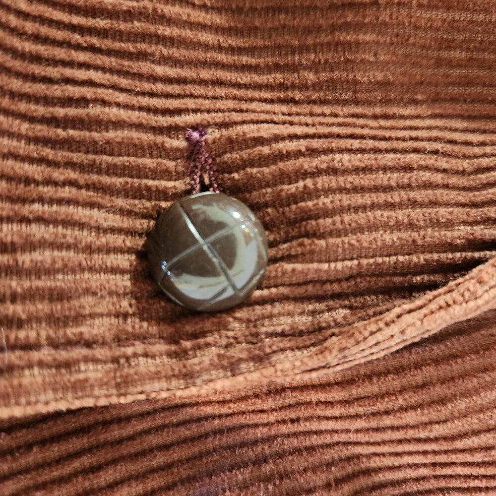 Vintage Monette Casuals Size 7 Brown Button up Corduroy Jacket - Picture 5 of 14